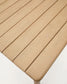 Tavolo Sori in legno massiccio di acacia 135 x 135 cm
