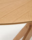 Tavolo Naanim in impiallacciatura di rovere 180 x 110 cm