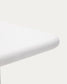 Tavolo Addaia in cemento bianco 135 x135 cm