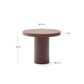 Tavolo rotondo Aiguablava in cemento terracotta Ø 90 cm