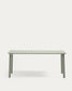 Tavolo da esterno Brai in acciaio zincato turchese 180 x 90 cm
