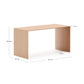 Tavolino salotto Litto impiallacciatura in rovere 90 x 45 cm