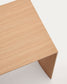 Tavolino salotto Litto impiallacciatura in rovere 90 x 45 cm