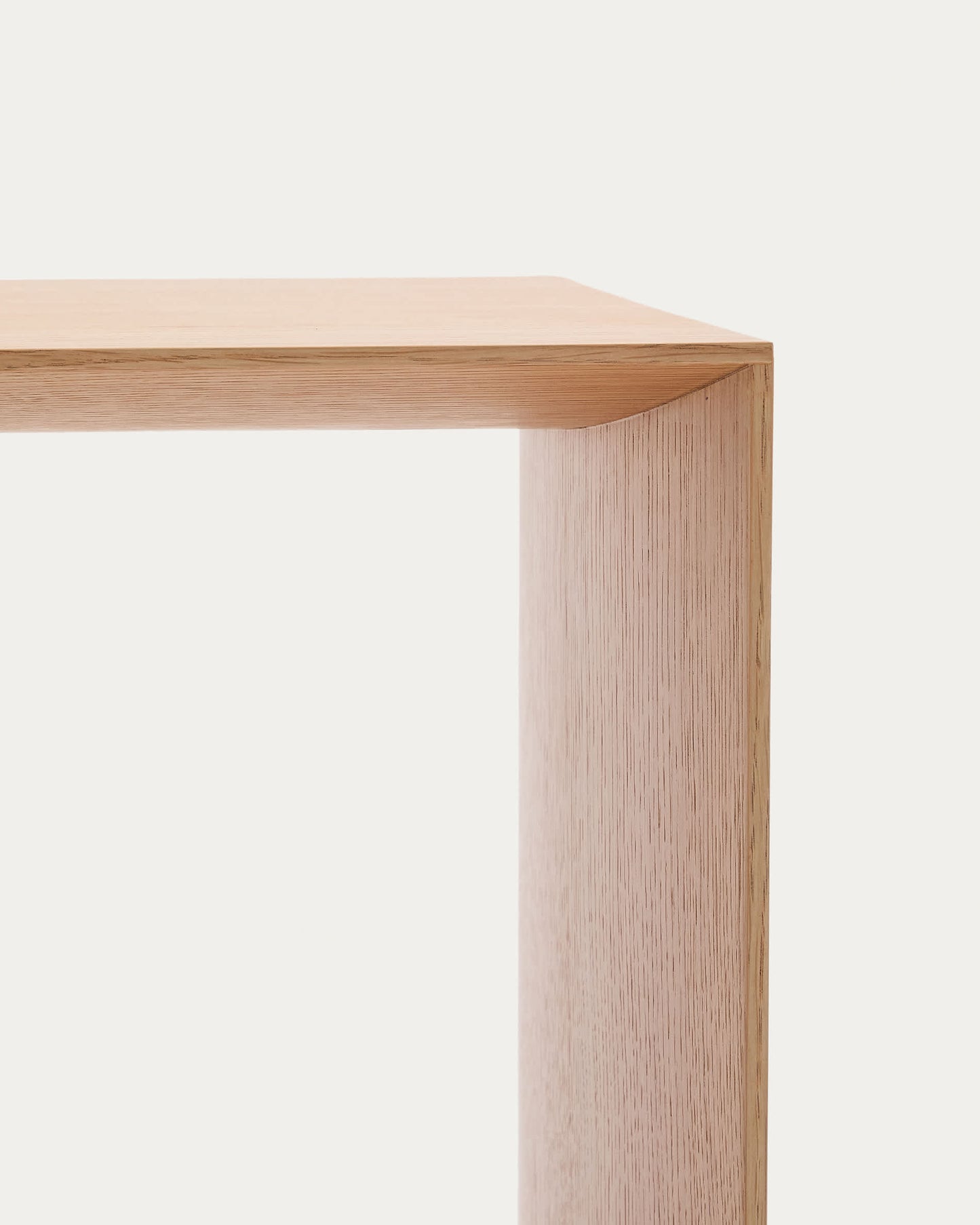 Tavolino salotto Litto impiallacciatura in rovere 90 x 45 cm