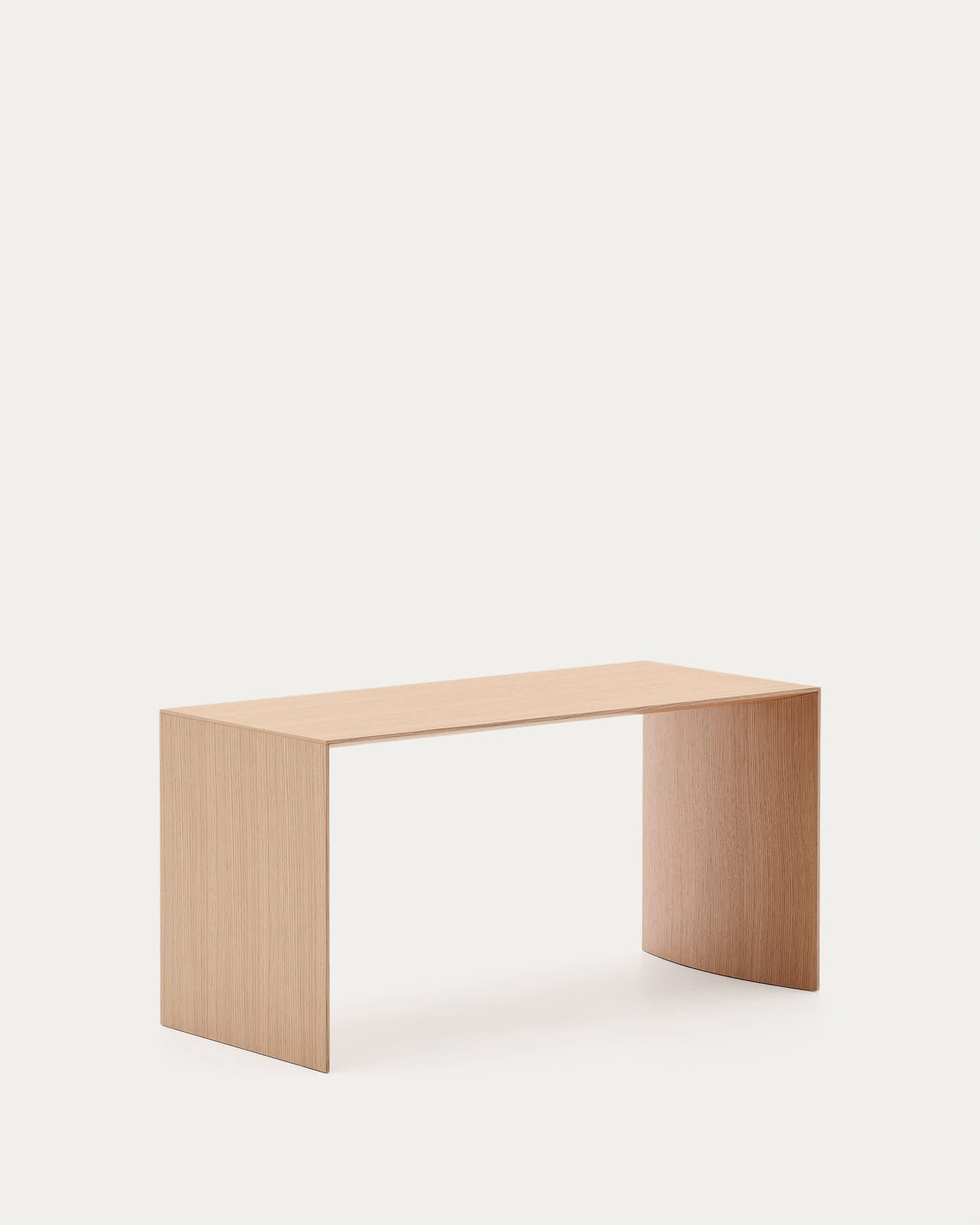 Tavolino salotto Litto impiallacciatura in rovere 90 x 45 cm