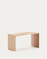 Tavolino salotto Litto impiallacciatura in rovere 90 x 45 cm