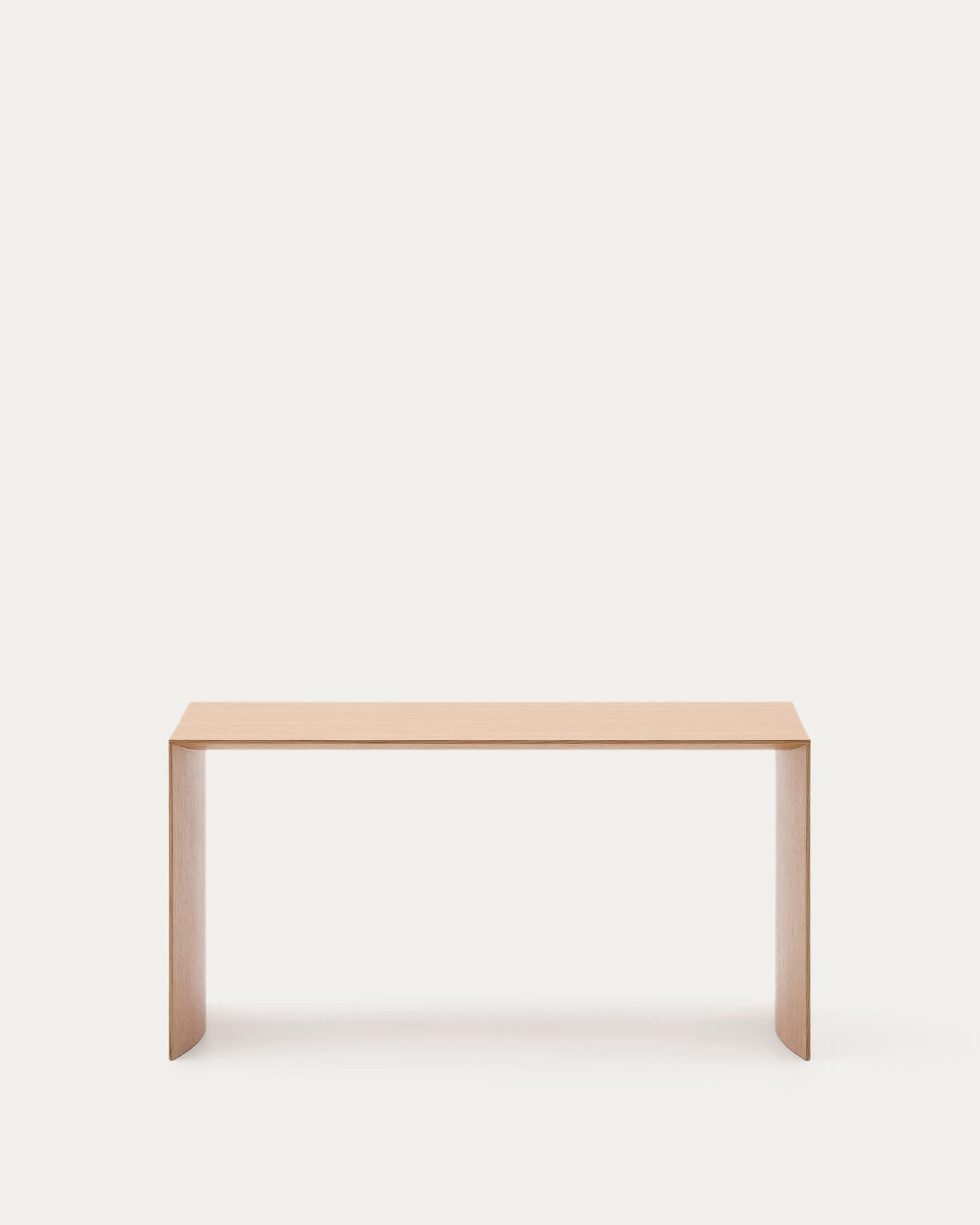 Tavolino salotto Litto impiallacciatura in rovere 90 x 45 cm