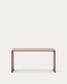 Tavolino salotto Litto impiallacciatura in noce 90 x 45 cm