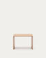 Tavolino d’appoggio Litto con impiallacciatura in rovere 55 x 40 cm