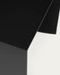 Tavolo d’appoggio Litto MDF laccato nero 55 x 40 cm
