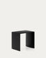 Tavolo d’appoggio Litto MDF laccato nero 55 x 40 cm