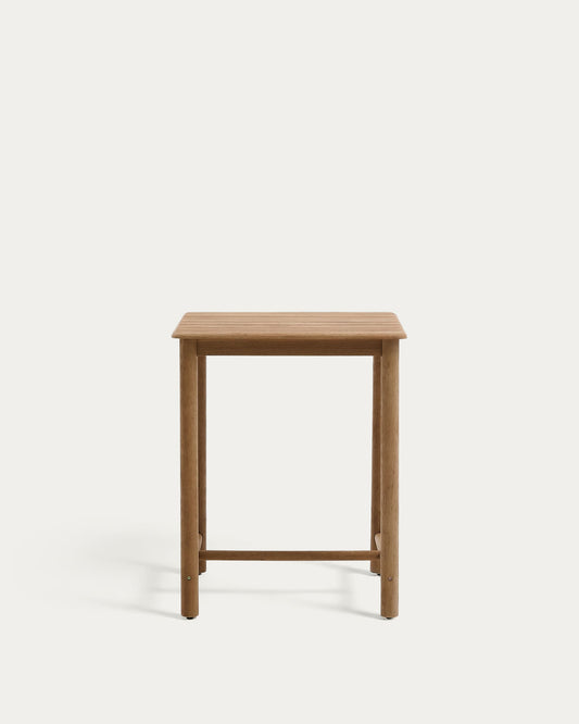Tavolo sori in legno massiccio di acacia 78 x 78 cm