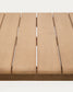 Tavolo Sori in legno massiccio di acacia 138 x 78 cm
