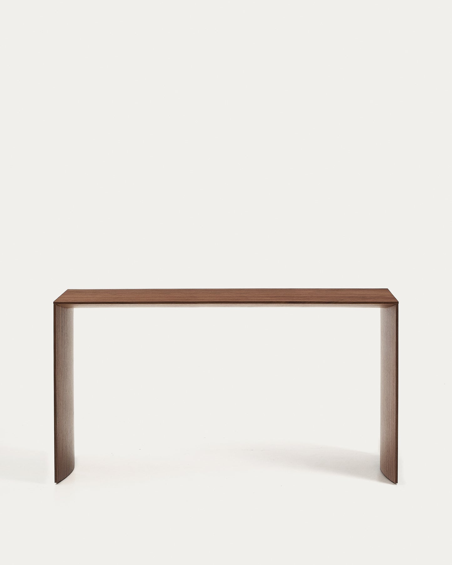 Tavolo da lavoro Litto in impiallacciato di noce 140 x 60 cm