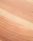 Tavolo Uxue in legno massiccio di acacia e gambe in acciaio nero 220 x 100 cm
