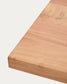 Panca Uxue in legno massiccio di acacia e gambe in acciaio nero 160 x 45 cm