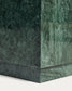 Tavolino da appoggio Sorein in marmo verde 40 x 40 cm