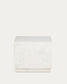 Tavolino da appoggio Sorein in marmo bianco 50 x 50 cm