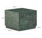 Tavolino da appoggio Sorein in marmo verde 50 x 50 cm