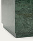 Tavolino da appoggio Sorein in marmo verde 50 x 50 cm