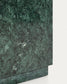 Tavolino da appoggio Sorein in marmo verde 50 x 50 cm