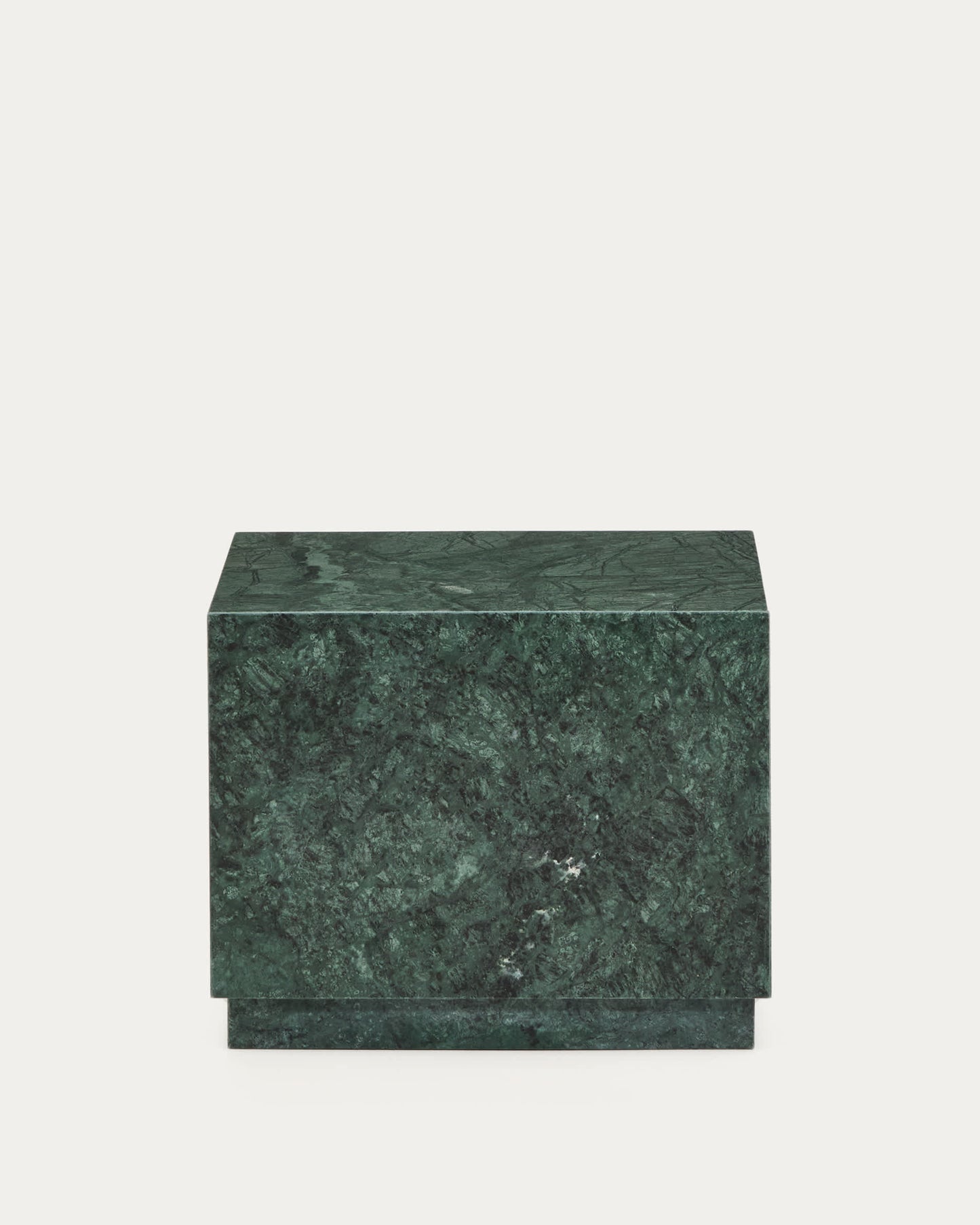 Tavolino da appoggio Sorein in marmo verde 50 x 50 cm