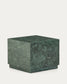 Tavolino da appoggio Sorein in marmo verde 50 x 50 cm