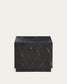 Tavolino da appoggio Sorein in marmo nero 50 x 50 cm