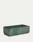 Tavolino da salotto Sorein in marmo verde 100 x 50 cm