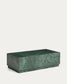 Tavolino da salotto Sorein in marmo verde 100 x 50 cm