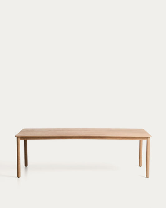 Tavolo Sori in legno massiccio di acacia FSC 100% 240 x 100 cm