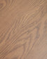 Tavolo allungabile Jondal in legno massello e impiallacciatura di rovere con finitura noce FSC 100% 240 (320) x 100 cm