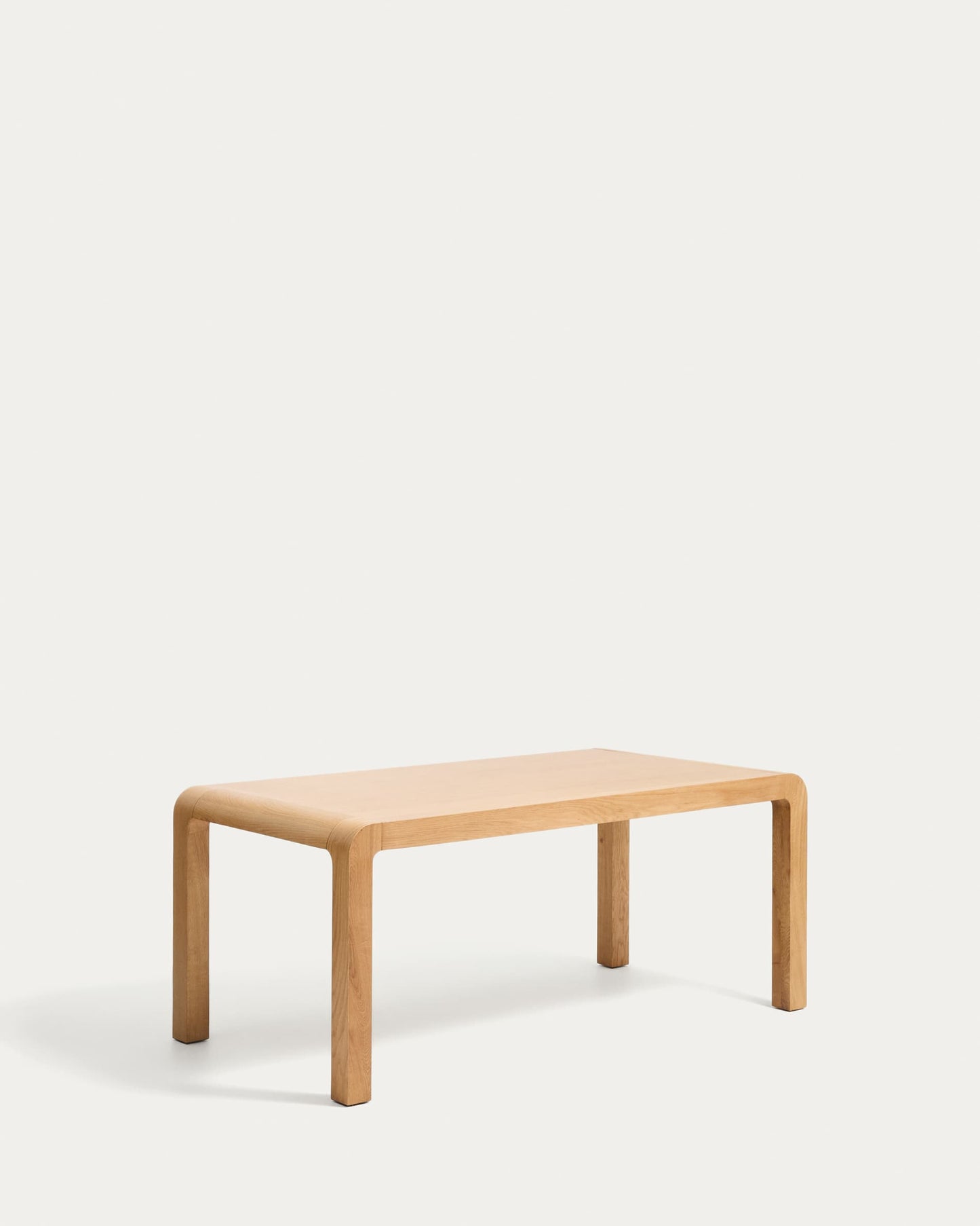 Tavolo allungabile Erisia in legno massello di rovere finitura tonalità naturale 180 (230) x 90 cm FSC 100%