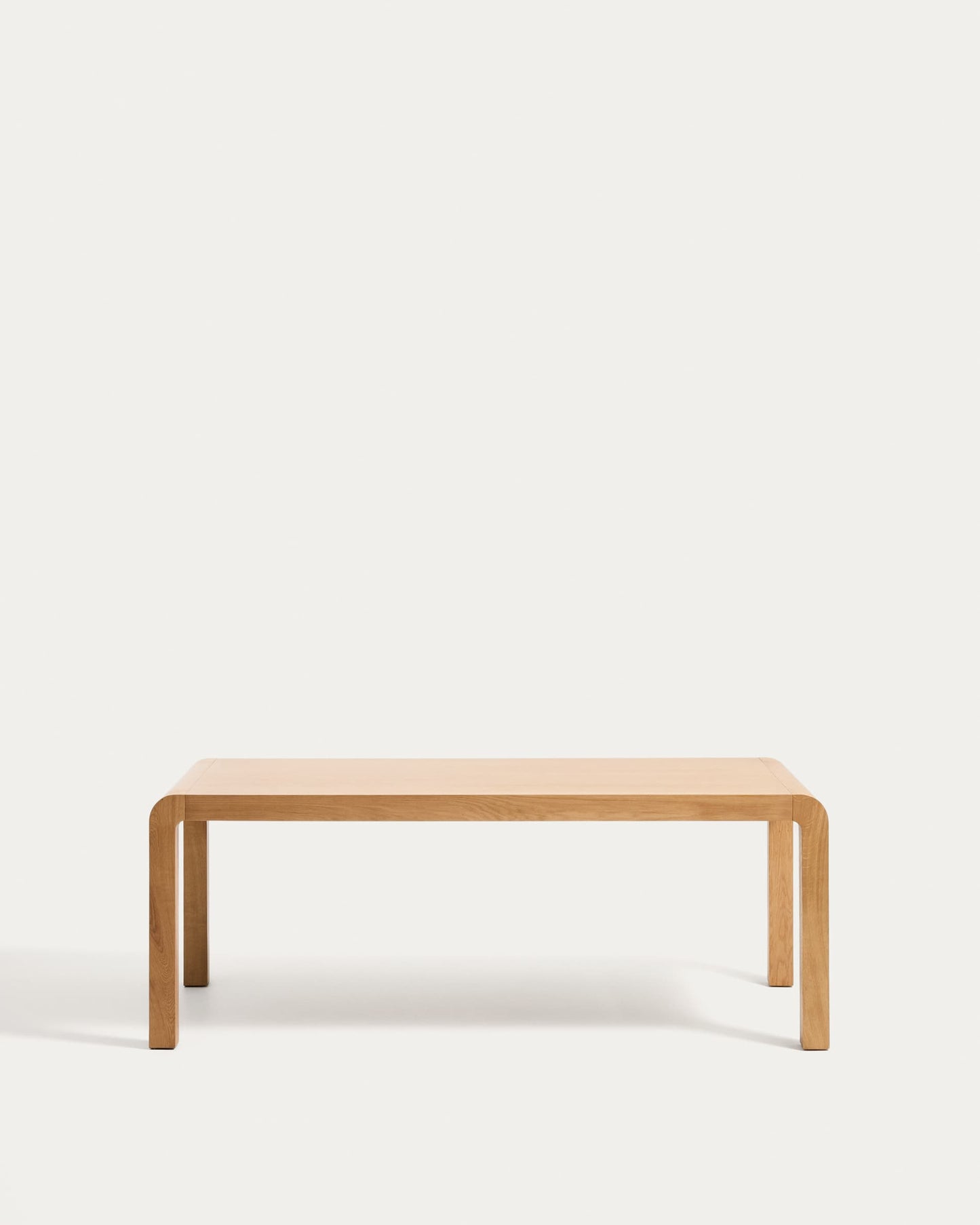 Tavolo allungabile Erisia in legno massello di rovere finitura tonalità naturale 200 (280) x 100 cm FSC 100%