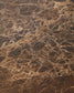 Tavolino da salotto Pirita in marmo marrone e gambe in rovere massiccio con finitura scura 147 x 65 cm FSC 100%