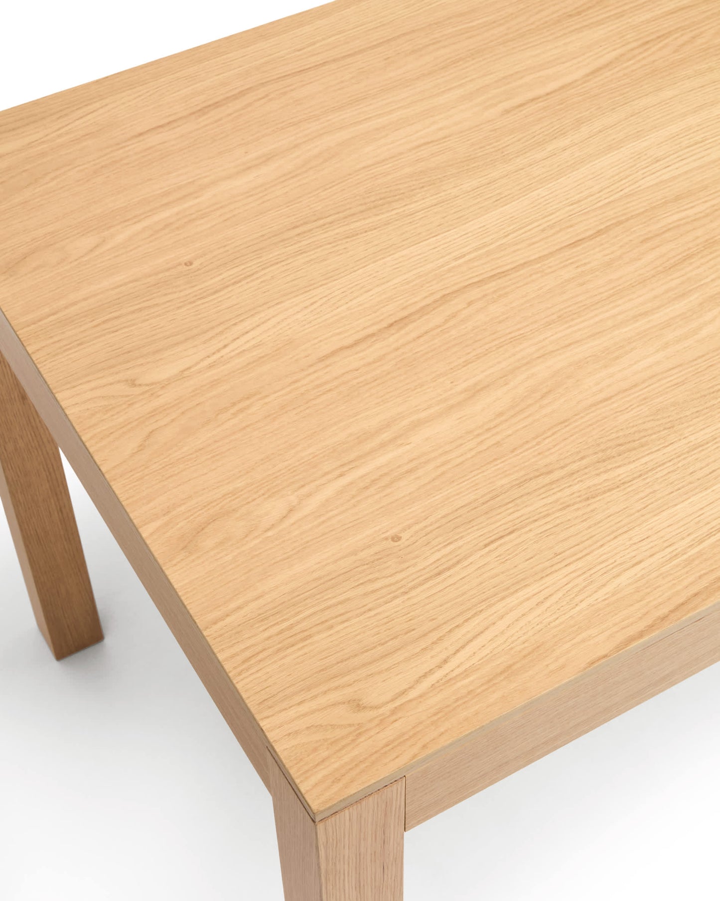 Tavolo allungabile Narevi in impiallacciatura di rovere con finitura naturale 170 (230) x 80 cm