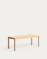 Tavolo allungabile Narevi in impiallacciatura di rovere con finitura naturale 170 (230) x 80 cm