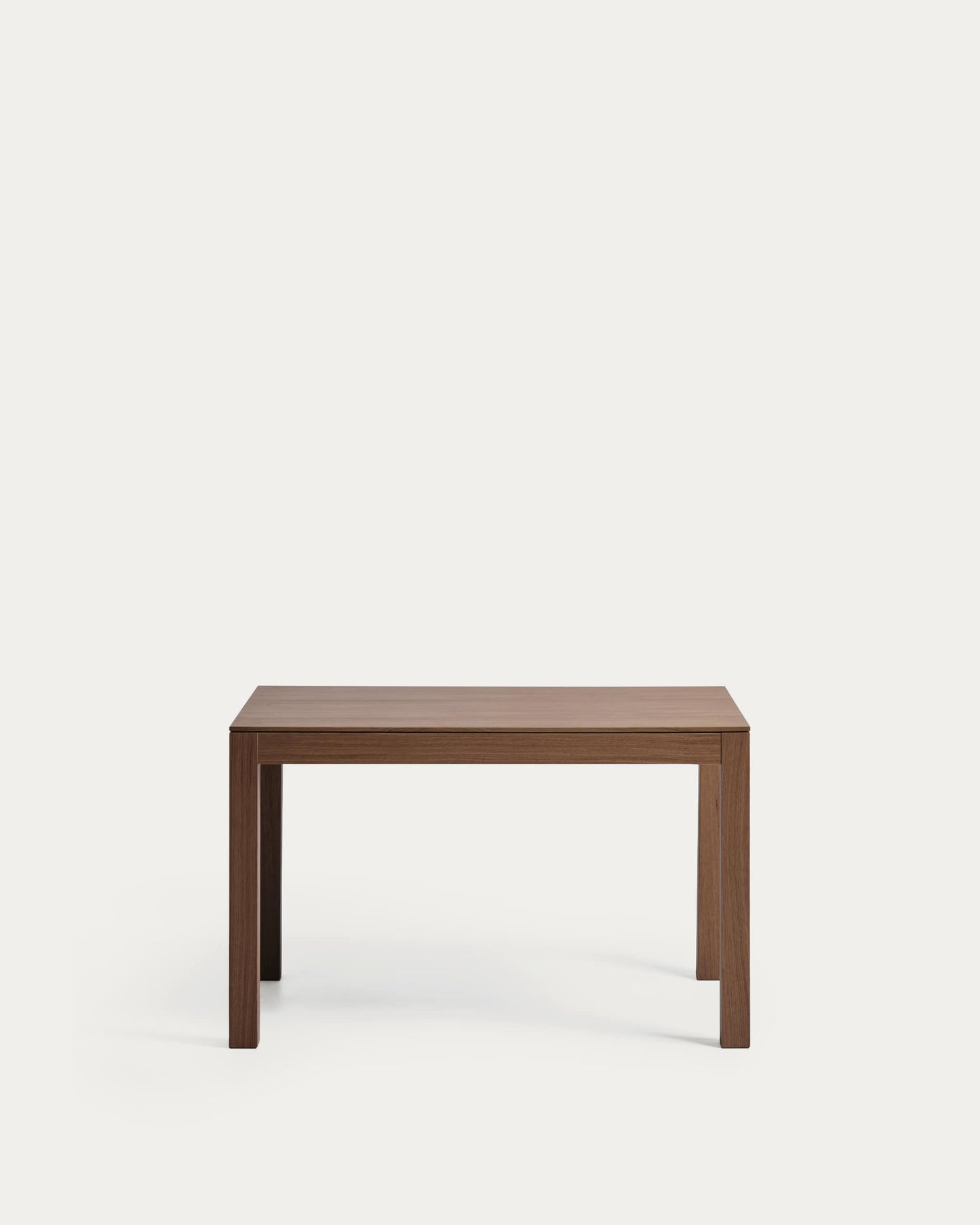 Tavolo allungabile Narevi in impiallacciatura di rovere con finitura noce 130 (190) x 80 cm