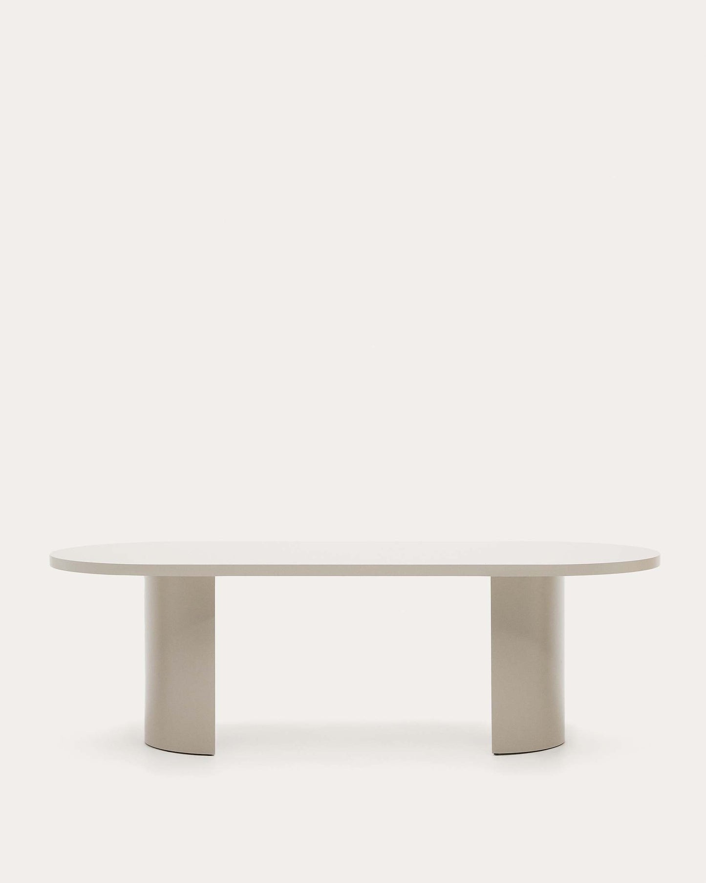 Tavolo Nealy MDF laccato con finitura écru 240 x 100 cm