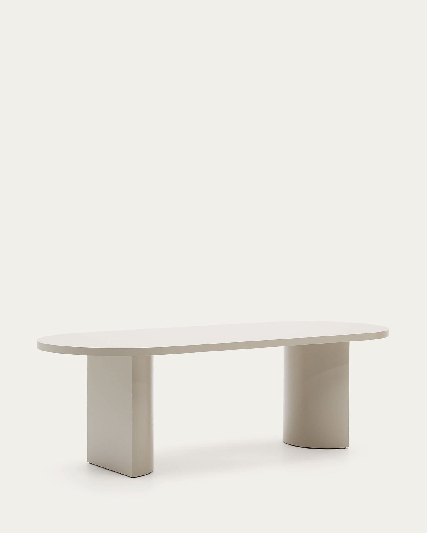 Tavolo Nealy MDF laccato con finitura écru 240 x 100 cm
