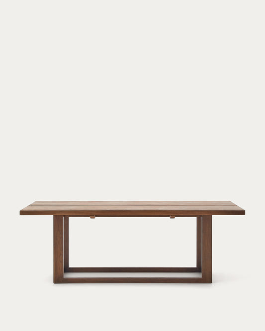 Tavolo Sashi in legno massiccio di teak 220 x 100 cm
