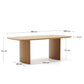 Tavolo Litto con impiallacciatura di rovere 200 x 100 cm