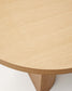 Tavolo Nealy con impiallacciatura in rovere e finitura naturale 200 x 100 cm