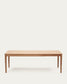 Tavolo allungabile Yain impiallacciato e legno massello di rovere 160 (220) x 80 cm