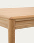 Tavolo allungabile Lenon con impiallacciatura e legno massiccio di rovere naturale 160 (200) x 90 cm