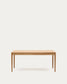 Tavolo allungabile Lenon con impiallacciatura e legno massiccio di rovere naturale 160 (200) x 90 cm