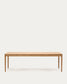 Tavolo allungabile Lenon con impiallacciatura e legno massiccio di rovere naturale 160 (200) x 90 cm
