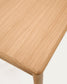 Tavolo allungabile Lenon con impiallacciatura e legno massiccio di rovere naturale 200 (280) x 90 cm