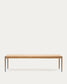 Tavolo allungabile Lenon con impiallacciatura e legno massiccio di rovere naturale 200 (280) x 90 cm