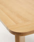 Tavolo allungabile Jondal in legno massiccio e impiallacciatura in rovere 200 (280) cm